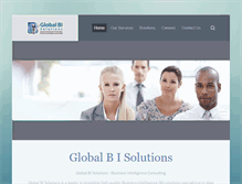 Tablet Screenshot of globalbisolutions.com